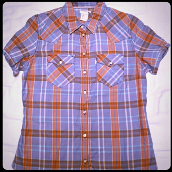 🔴Bundle of Levi's western snap button shirts - Picture 4 of 6